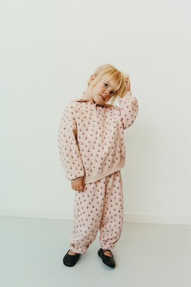 Zara Толстовка поло цветы