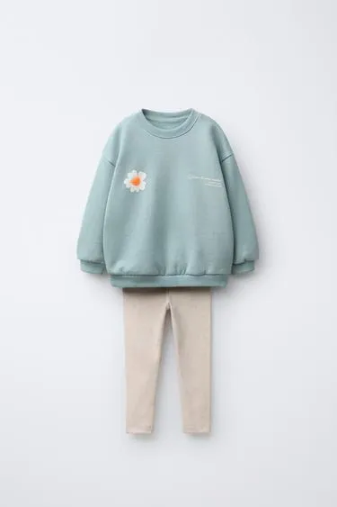 Комплект из толстовки и легинсов