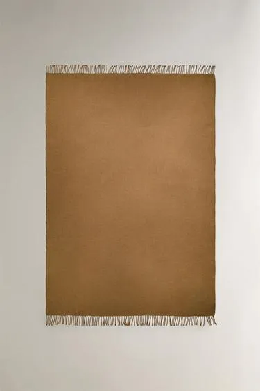 Декоративное покрывало с бахромой- Заказать в России