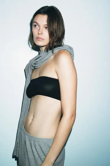 Бралетт бандо с эффектом чулок- Заказать в России