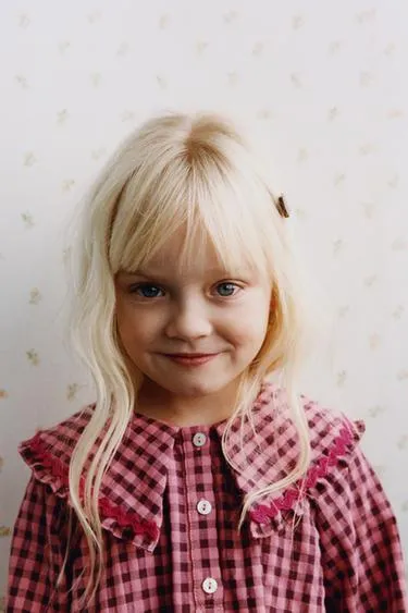 Платье в клетку виши с волнистыми краями- Заказать в России