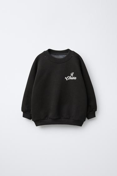 Zara Толстовка с принтом «город а-корунья»