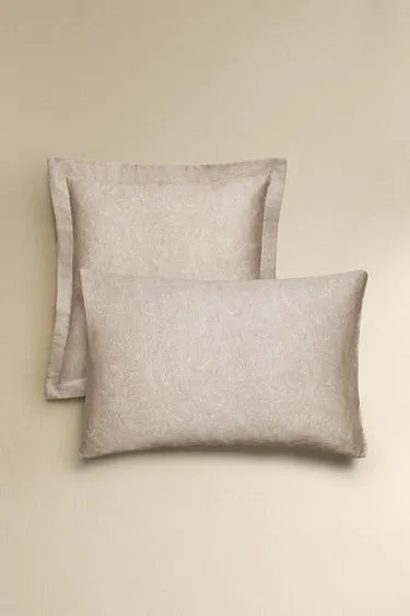 Наволочка из сатина с пейсли- Заказать в России