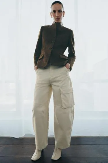 Приталенный блейзер из шерсти — ZW COLLECTION- Заказать в России