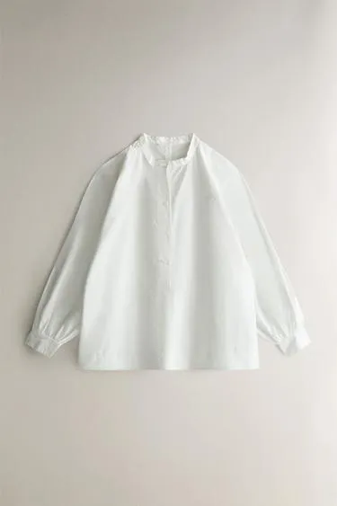 Рубашка из хлопка с вышивкой- Заказать в России