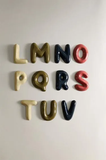 Декоративная буква на стену- Заказать в России