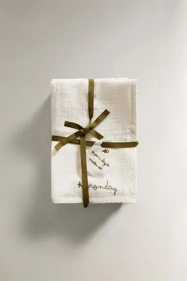 Набор детских муслиновых пеленок (7 штук)