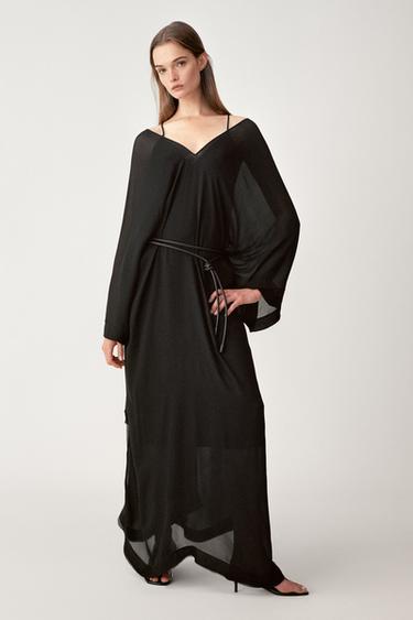 Zara Платье с многофункциональными бретелями — 50TH ANNIVERSARY купить с доставкой.