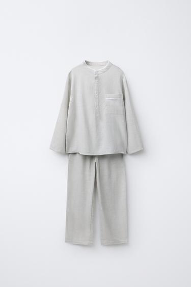 Zara 2-6 лет/пижама с рубашкой-хенли купить с доставкой.