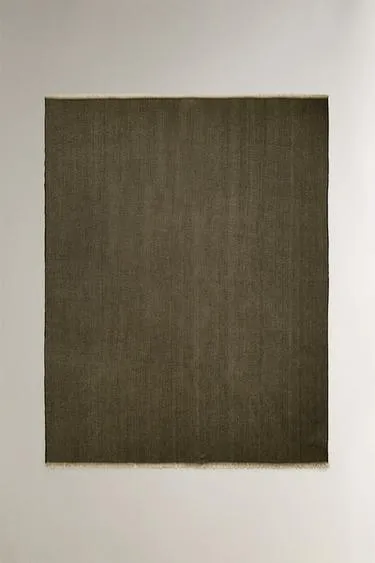 Плед в узоре «коса»