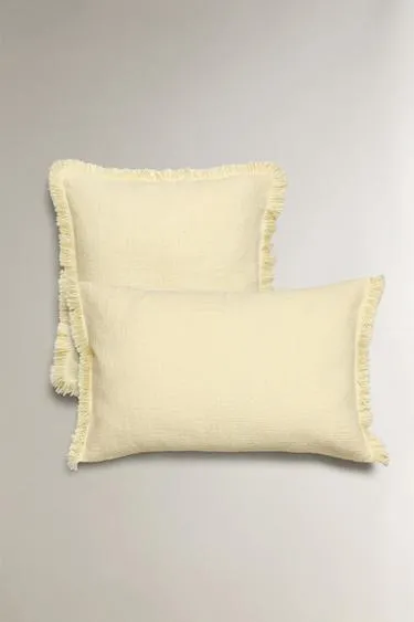 Чехол для подушки с бахромой- Заказать в России
