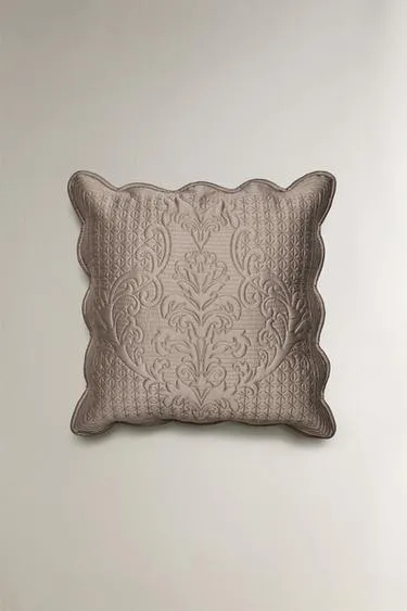 Стеганая наволочка для одеял с объемным узором