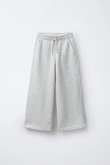 Брюки WIDE LEG из мягкой ткани со звездами