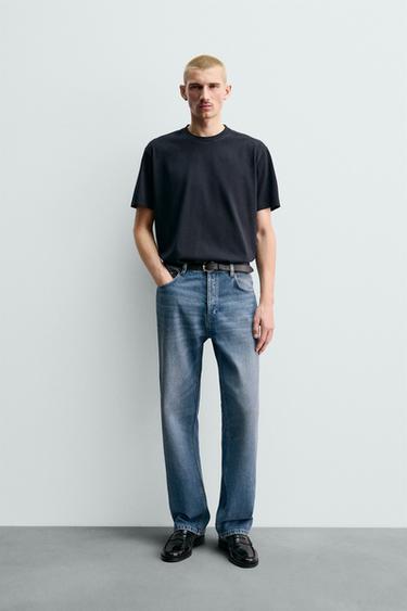 Zara Футболка MEDIUM WEIGHT классического кроя