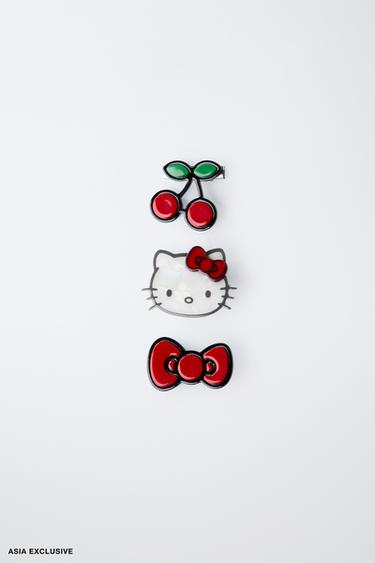 Zara Набор из трех заколок HELLO KITTY © SANRIO