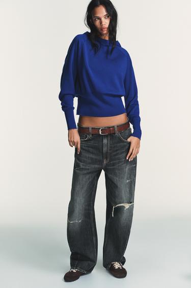 Zara Свитер с капюшоном