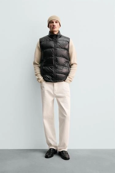 80% DOWN - 20% FEATHER PADDED WATER REPELLENT ORIGINS WAISTCOAT- Заказать в России