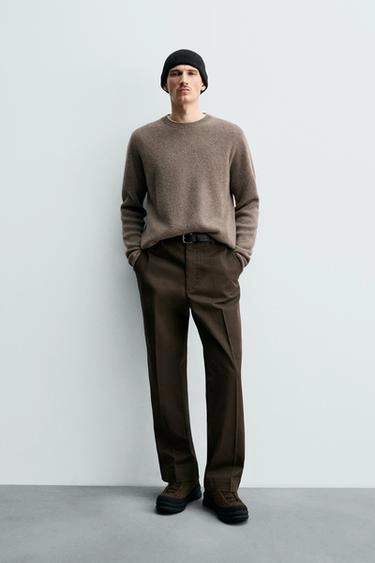100% CASHMERE RIBBED JUMPER ORIGINS