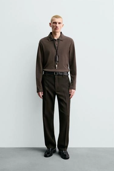 100% WOOL ORIGINS CHINO TROUSERS- Заказать в России