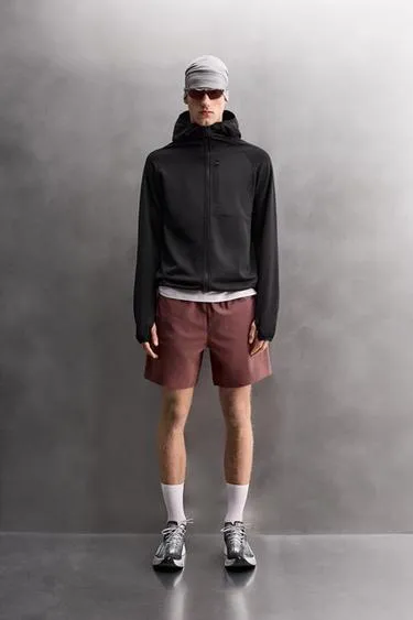 Техническая комбинированная флисовая толстовка- Заказать в России