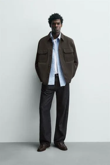 Рубашка-овершерт COMFORT TEXTURED