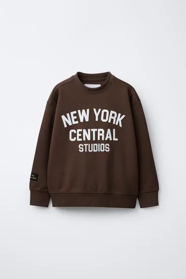 Толстовка VARSITY из ткани интерлок