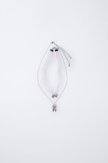 Zara Набор из двух ожерелий «балет»