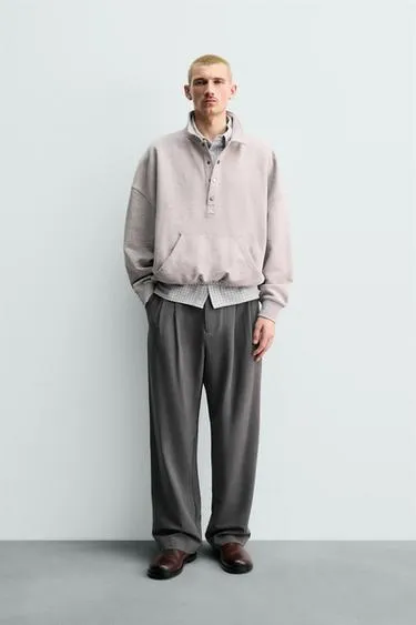 Брюки WIDE FIT со складками