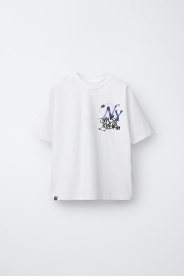 Zara Футболка с городским принтом