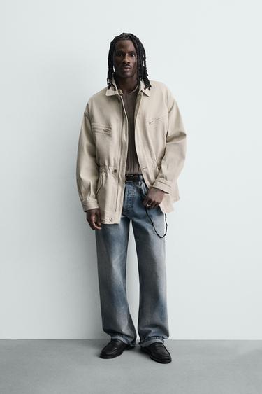 Zara Джинсовая куртка с карманами купить с доставкой.