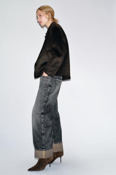 Zara Кожаные ботильоны на каблуке купить с доставкой.