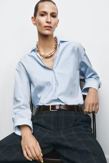 Ремень из 100% кожи с квадратной пряжкой