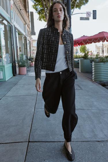 Zara Джинсы Z1975 BALLOON FIT со средней посадкой