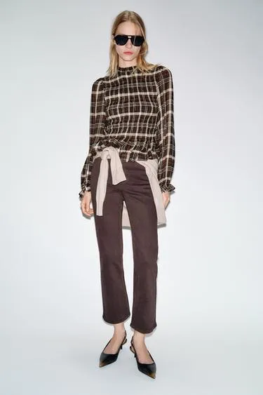 Джинсы Z1975 MINI FLARE с высокой посадкой