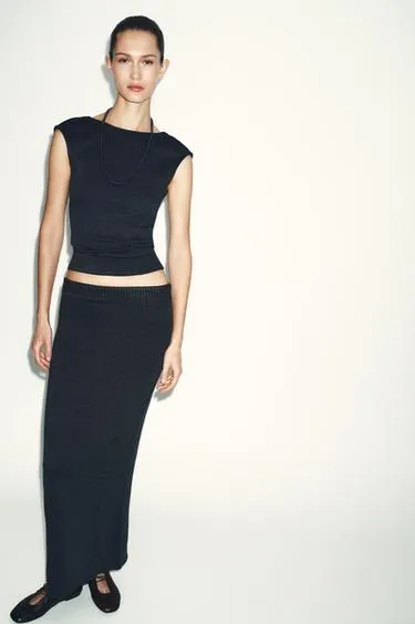 Топ с открытой спиной