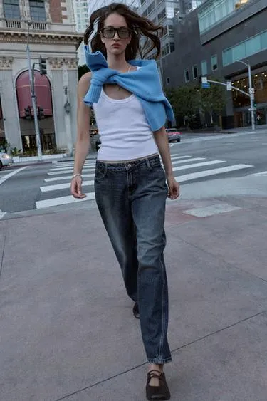 Джинсы Z1975 STRAIGHT со средней посадкой