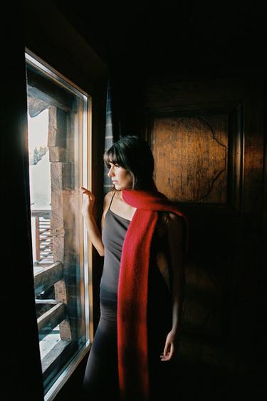 Zara Топ на бретелях с квадратным вырезом