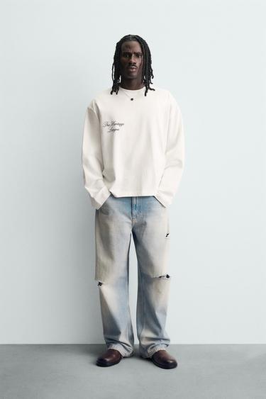 Zara Футболка с принтами