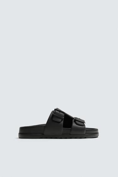 Сандалии с двумя резиновыми ремешками