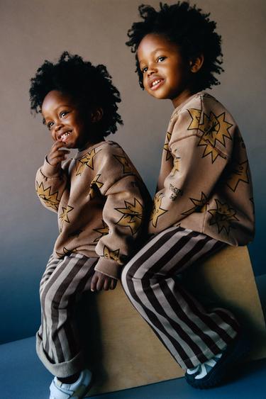 Брюки из мягкой ткани в полоску