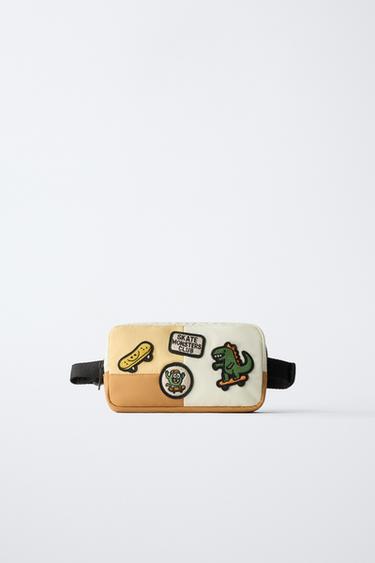 Zara Поясная сумка с нашивками