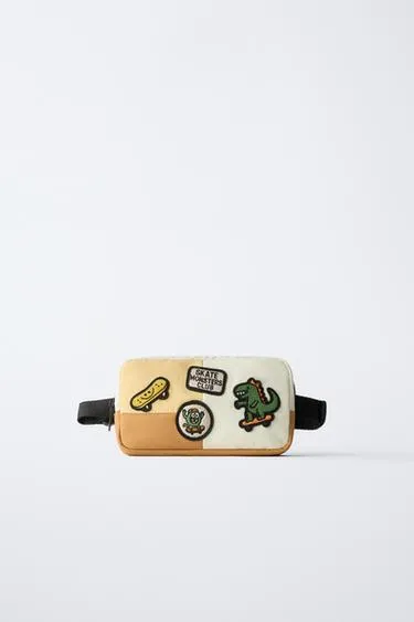 Поясная сумка с нашивками- Заказать в России