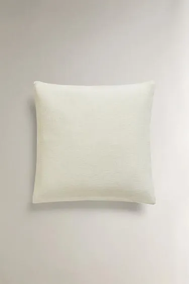 Чехол для подушки из джута и хлопка