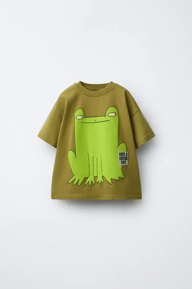 Футболка с принтом «лягушка»- Заказать в России