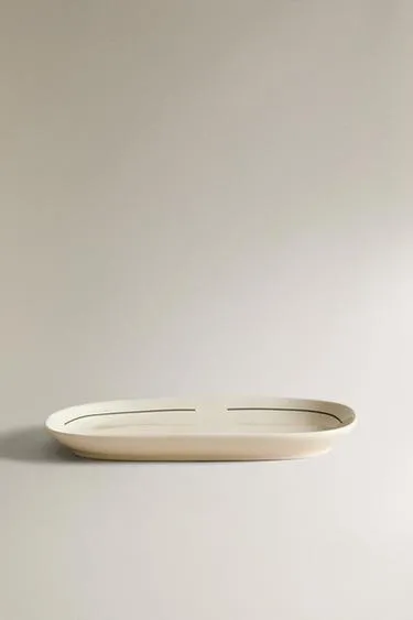 Керамическое блюдо для сервировки в кафе- Заказать в России