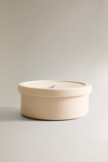 Zara Детская силиконовая ланч-коробка с кроликом