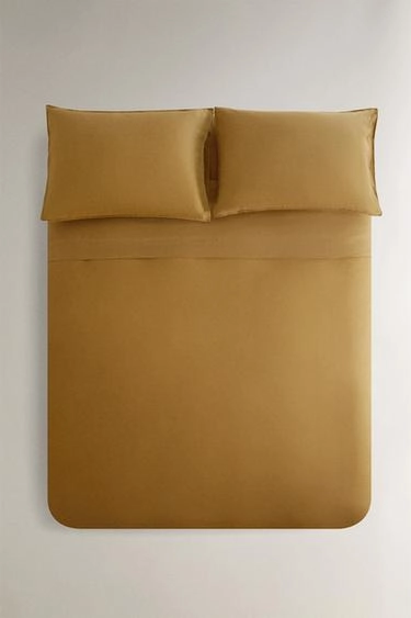 WASHED LINEN DUVET COVER (140 GXM²)