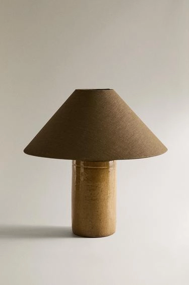 TABLE LAMP WITH STONEWARE BASE- Заказать в России