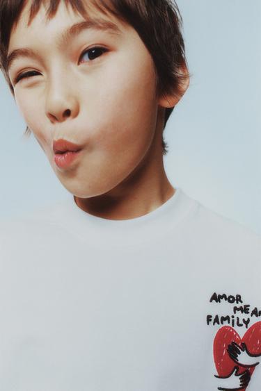 Zara Футболка с сердцем купить с доставкой.