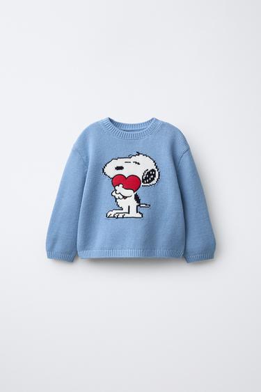 Zara Вязаный джемпер SNOOPY PEANUTS™